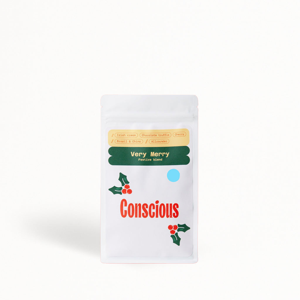 Very Merry seasonal coffee blend bag - Conscious with coffee