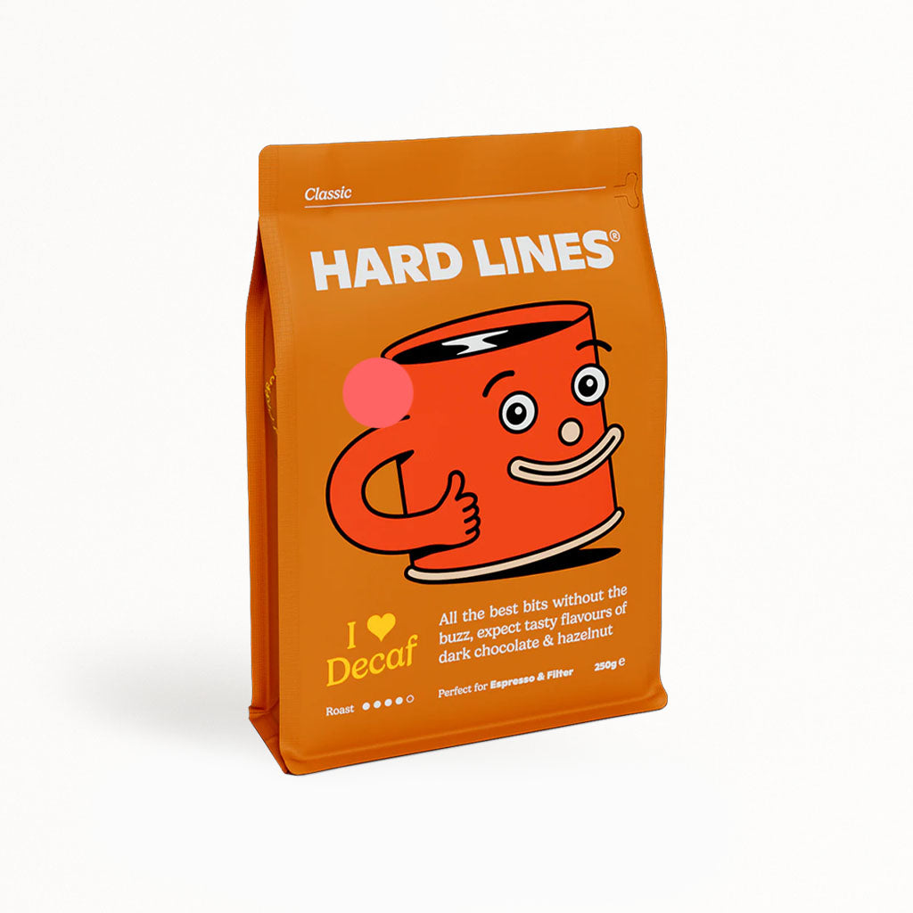 I <3 Decaf - Hard Lines Coffee Roasters - Brazil