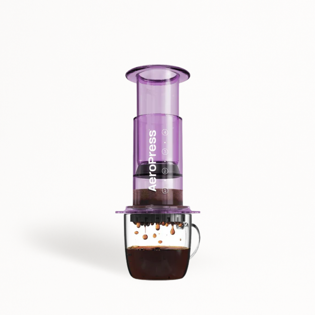 AeroPress Coffee Maker - Purple