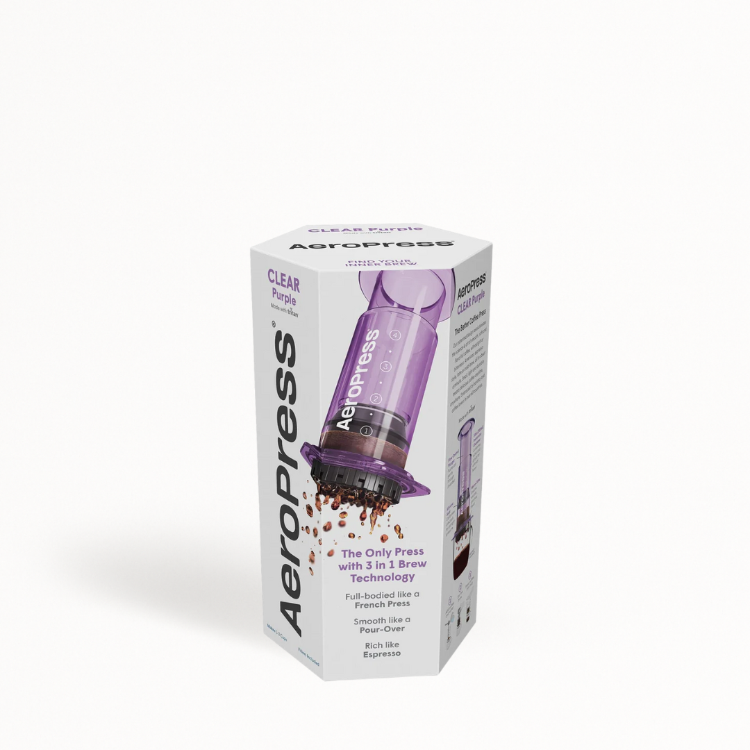 AeroPress Coffee Maker - Purple