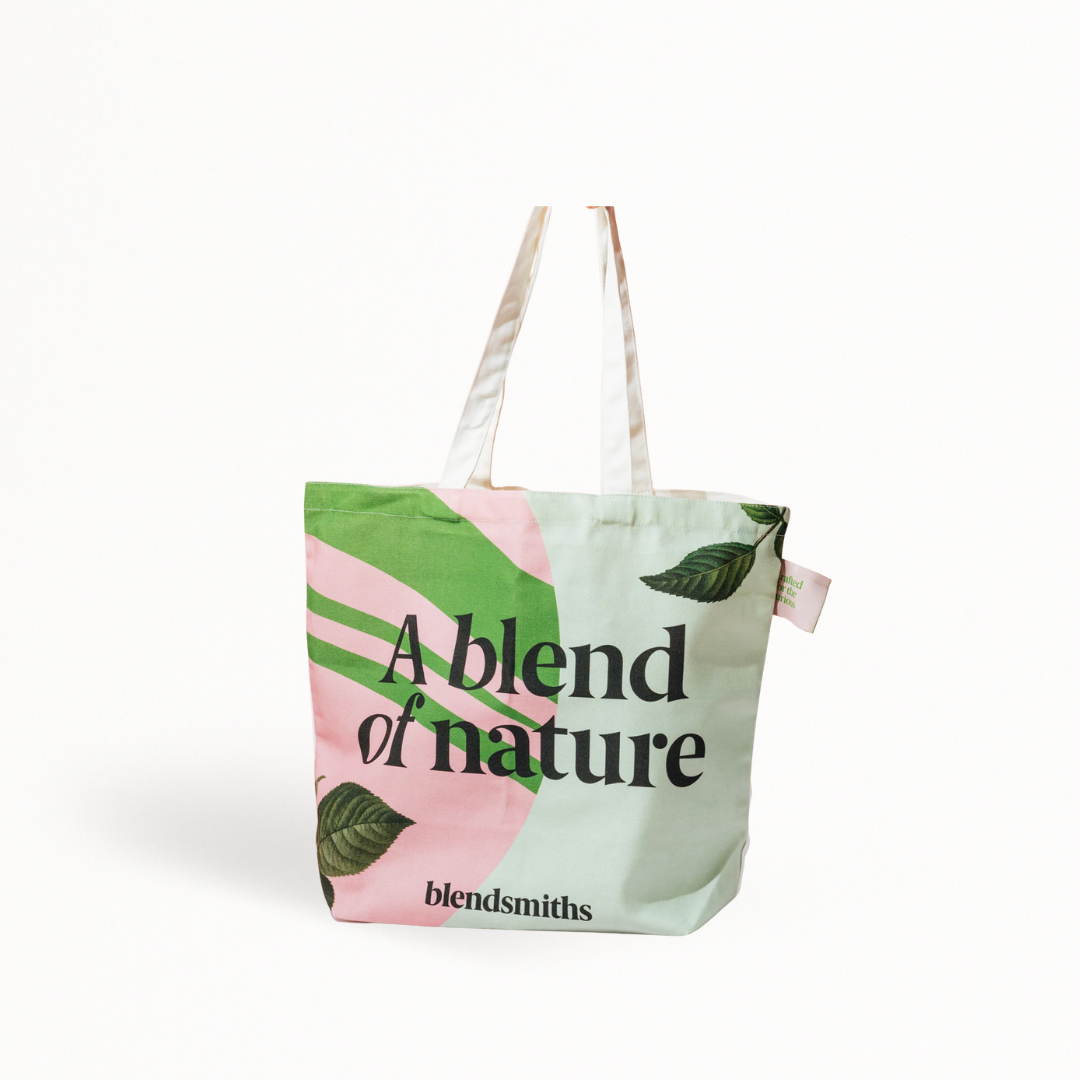 A Blend of Nature - Blendsmiths - Reusable Canvas Tote Bag