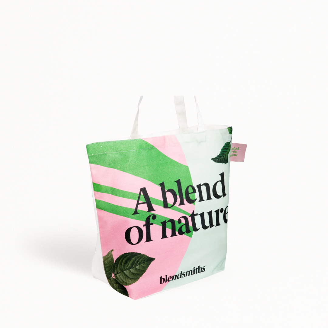 A Blend of Nature - Blendsmiths - Reusable Canvas Tote Bag