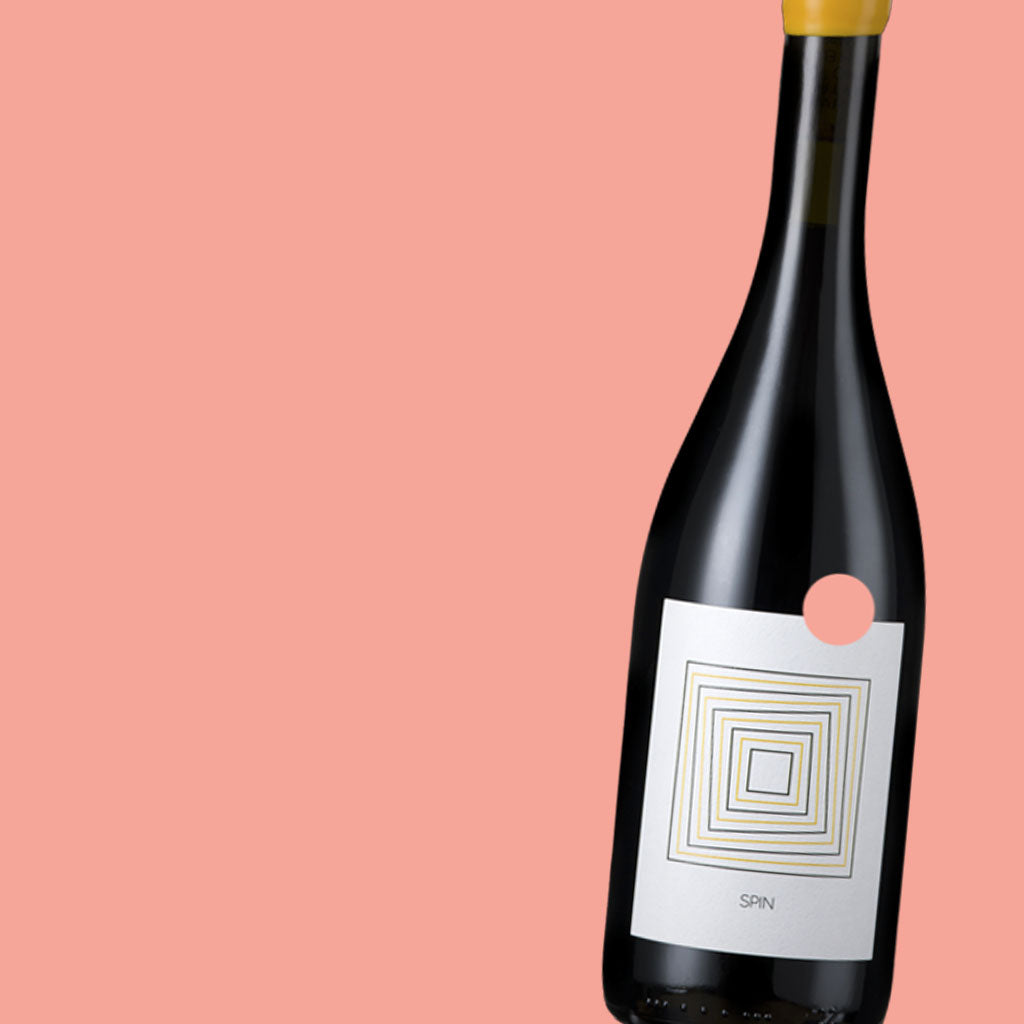 Negoska Greek red wine bottle - modern low-intervention style - Chatzivaritis Estate