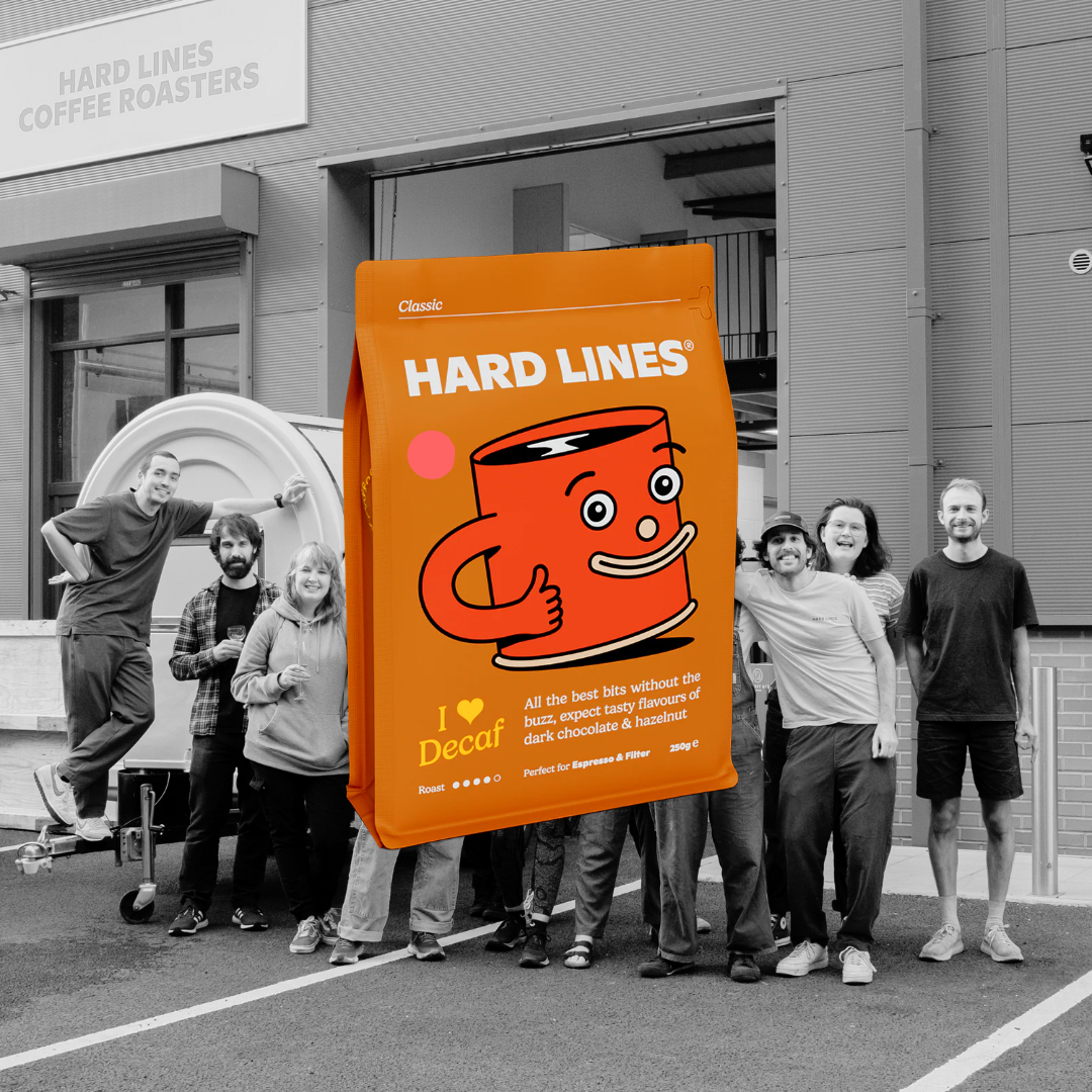 I <3 Decaf - Hard Lines Coffee Roasters - Brazil