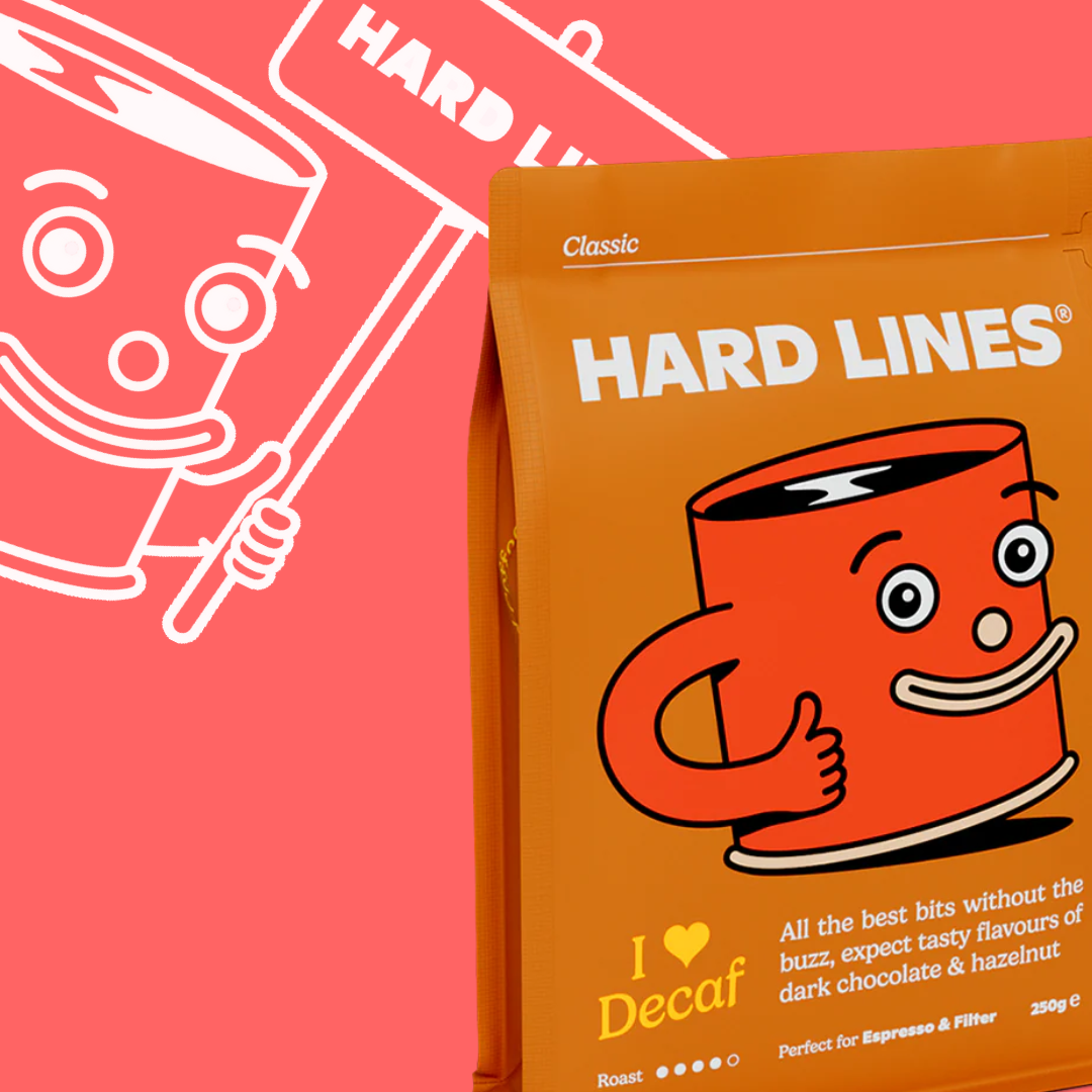 I <3 Decaf - Hard Lines Coffee Roasters - Brazil