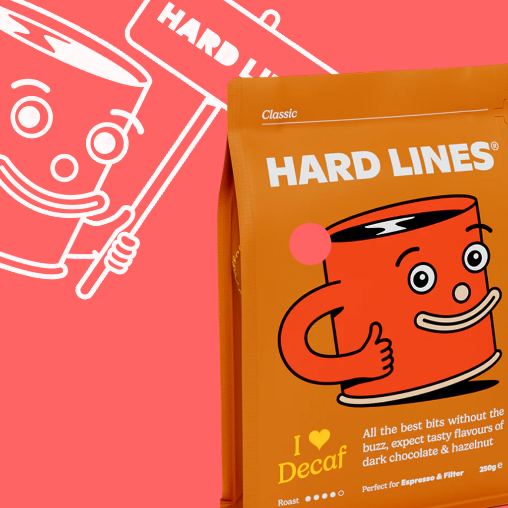 I <3 Decaf - Hard Lines Coffee Roasters - Brazil